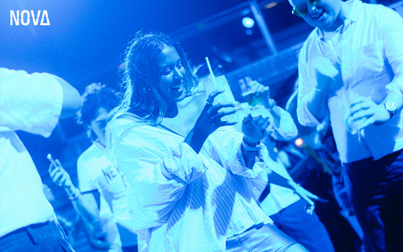 Nova Bar patrons enjoying a night out.